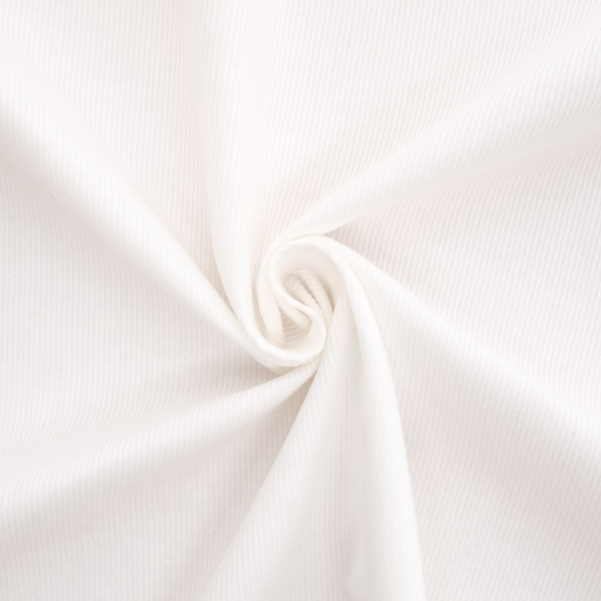Velours Milleraies Blanc - Auguste - Maison Klem